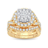 14K 1.50CT DIAMOND BRIDAL RING