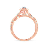 14K 1.25CT DIAMOND BRIDAL RING
