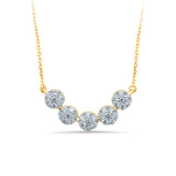 14K 0.75CT DIAM NECKLACE