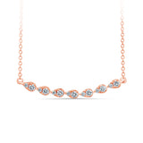 14K 0.33CT DIAM NECKLACE