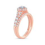 14K 1.00CT DIAMOND BRIDAL RING