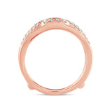 14K 0.50CT DIAMOND RING GUARD