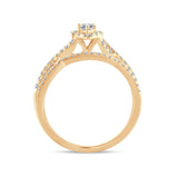 14K 0.50CT DIAMOND BRIDAl RING