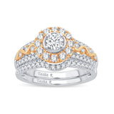 14K 1.14CT DIAMOND BRIDAL RING