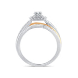 14K  0.50CT  DIAMOND  BRIDAL  RING