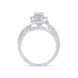 14K 1.10CT DIAMOND BRIDAL RING