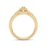 14K 0.33CT DIAMOND  BRIDAL RING