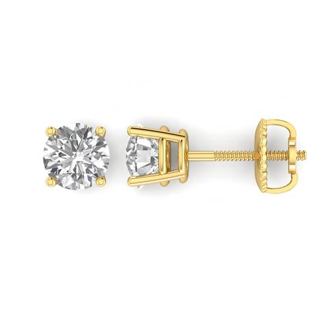 Brilliance Fine Jewelry 0.25 Carat T.W. Diamond Stud Earring in