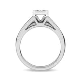 10K White Gold 1 Ct.Tw. Diamond Bridal Ring