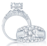 14K  2.00CT  DIAMOND  RING.