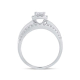 14K  0.50CT PR/CT  DIAMOND BRIDAL   RING