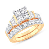14K  1.50CT DIAMOND BRIDAL  RING