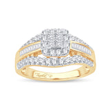 14K  1.00CT DIAMOND   BRIDAL RING