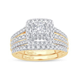 14K  1.51CT  DIAMOND  BRIDAL  RING
