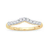 14K  0.34CT  DIAMOND  BAND