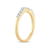 14K  0.34CT  DIAMOND  BAND