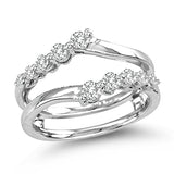 14K   0.50CT  DIAMOND RING GUARD