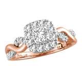 14K 0.70CT DIAMOND RING