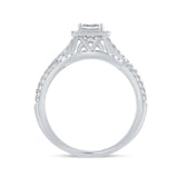 14K 1.00CT DIAMOND  BRIDAL SET