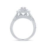 14K 2.00CT  DIAMOND  BRIDAL  RING