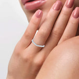 14K  0.25CT  DIAMOND BAND