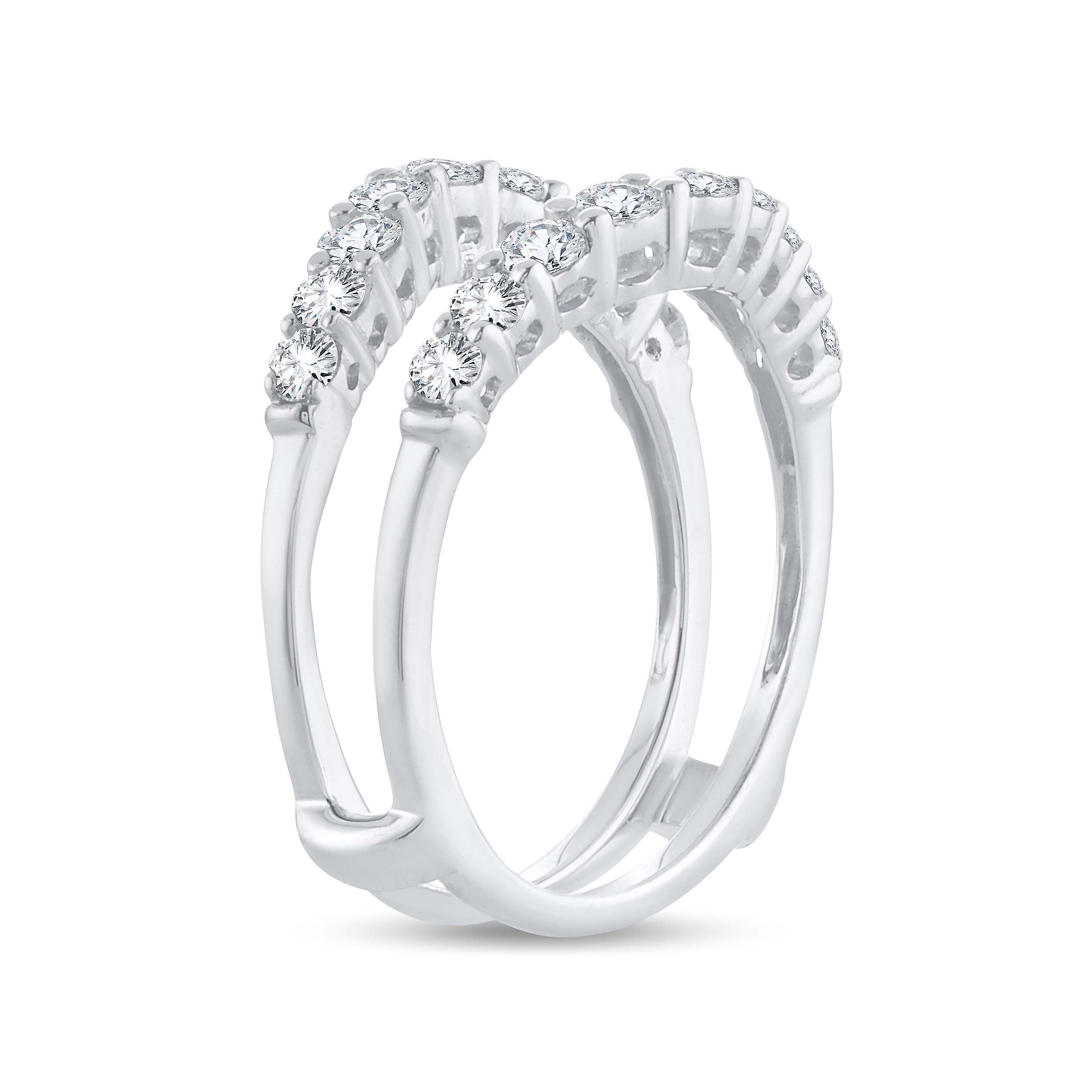 Protection Diamond Rings 14K 1.00CT DIAMOND RING GUARD – Rays Jewelry International