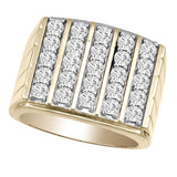 14K 2.00CT DIAM MEN,S  RING