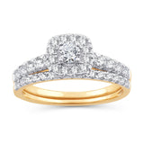 14K 1.00CT DIAMOND BRIDAL RING