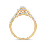 14K 1.00CT DIAMOND BRIDAL R4ING