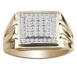14K 0.50CT DIAM MEN'S RING
