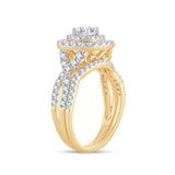 14K 1.48CT DIAMOND BRIDAL RING