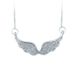 14K 0.10CT DIAM PENDANT WITH CHAIN