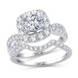 14K 1.26CT DIAM SEMI MOUNT