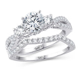 14K 0.87CT DIAM BRIDAL RING