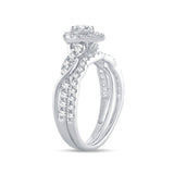 14K 1.00CT DIAMOND BRIDAL RING