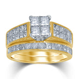 14K 2.36CT DIAMOND BRIDAL RING