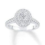 14K 1.00CT DIAMOND BRIDAL RING