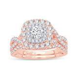 14K 1.50CT DIAMOND BRIDAL RING