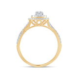 14K 0.74CT DIAMOND RING