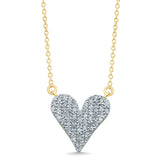 14K 0.25CT DIAM NECKLACE