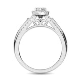 Marquise Shape 1/2 Ctw Diamond Engagement Ring