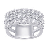 14K White Gold 2 Ct.Tw. Diamond Fashion Ring
