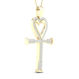 10K 0.20CT DIAM PENDANT