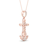 10K 0.40CT DIAM PENDANT