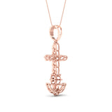 10K 0.40CT DIAM PENDANT