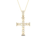 10K 0.40CT DIAM PENDANT