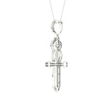 10K 0.50CT DIAM PENDANT