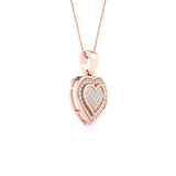 10K 0.15CT DIAM PENDANT