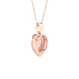10K 0.15CT DIAM PENDANT