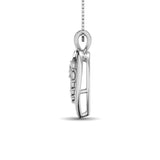 Sterling Silver Diamond Accent Heart Pendant